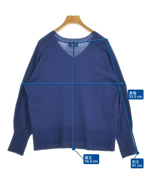 OPAQUE.CLIP（オペークドットクリップ）ニット・セーター 青 サイズ:M レディース/2200624818144