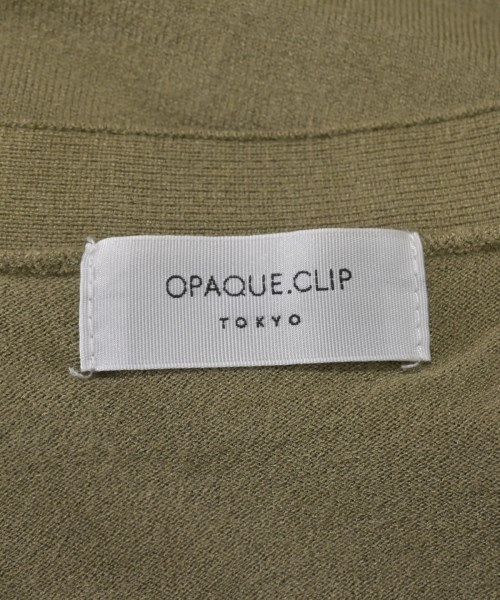 OPAQUE.CLIP（オペークドットクリップ）カーディガン カーキ サイズ:36(S位) レディース/2200627705045