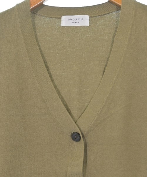 OPAQUE.CLIP（オペークドットクリップ）カーディガン カーキ サイズ:36(S位) レディース/2200627705045