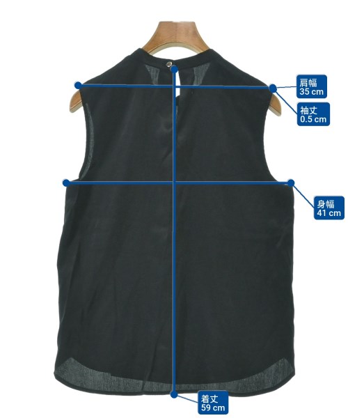 OPAQUE.CLIP（オペークドットクリップ）ブラウス 黒 サイズ:M レディース/2200629383029