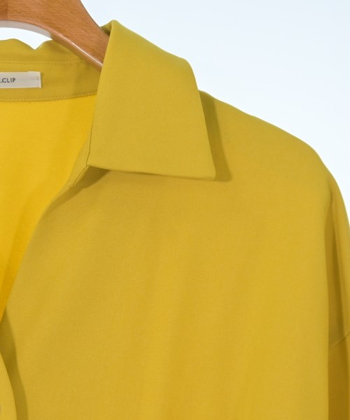 OPAQUE.CLIP（オペークドットクリップ）シャツワンピース 黄 サイズ:36(S位) レディース/2200630695067