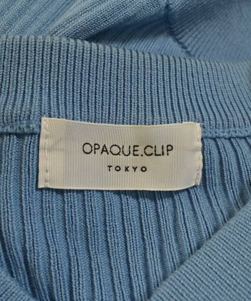 OPAQUE.CLIP（オペークドットクリップ）カーディガン 青 サイズ:38(M位) レディース/2200632976034