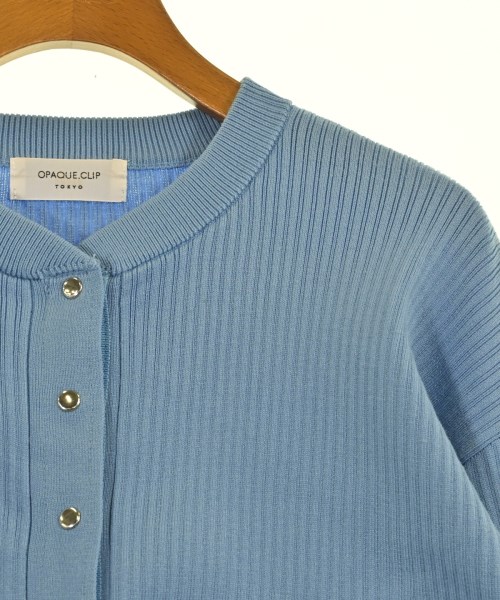 OPAQUE.CLIP（オペークドットクリップ）カーディガン 青 サイズ:38(M位) レディース/2200632976034