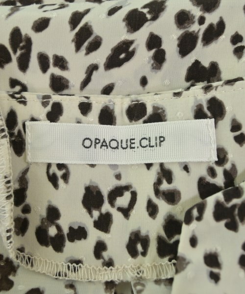 OPAQUE.CLIP（オペークドットクリップ）ブラウス ベージュ サイズ:L レディース/2200615615028