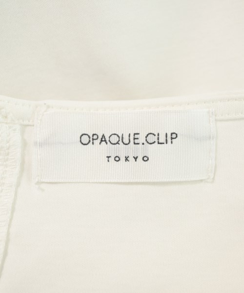 OPAQUE.CLIP（オペークドットクリップ）Tシャツ・カットソー 白 サイズ:40/L レディース/2200615615103