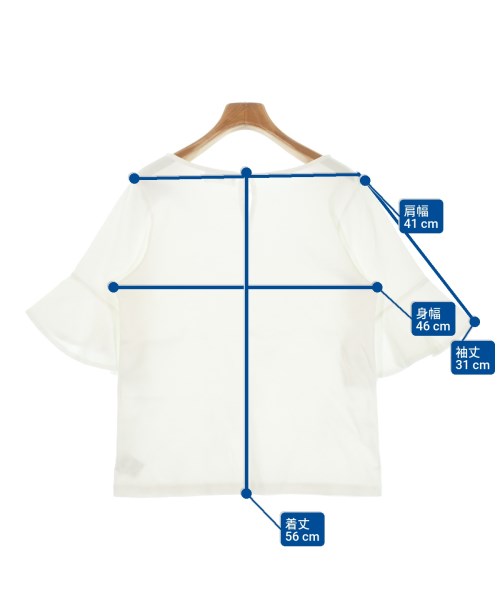 OPAQUE.CLIP（オペークドットクリップ）Tシャツ・カットソー 白 サイズ:40/L レディース/2200615615103