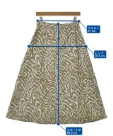 OPAQUE.CLIP（オペークドットクリップ）ロング・マキシ丈スカート 茶 サイズ:38(M位) レディース/2200644417051