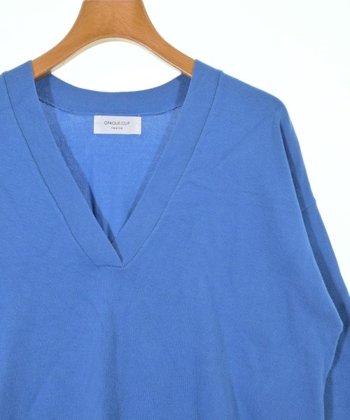 OPAQUE.CLIP（オペークドットクリップ）ニット・セーター 青 サイズ:38(M位) レディース/2200621299021