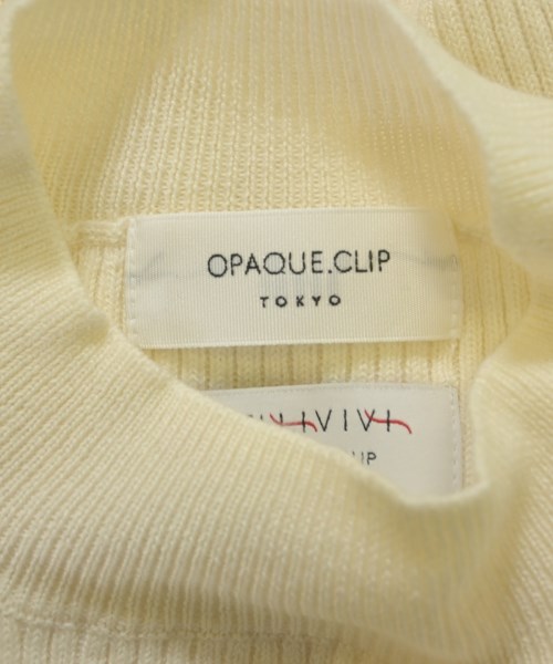 OPAQUE.CLIP（オペークドットクリップ）ニット・セーター 白 サイズ:40/L レディース/2200609353042