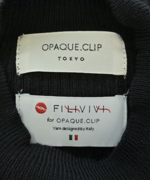 OPAQUE.CLIP（オペークドットクリップ）ニット・セーター 黒 サイズ:40/L レディース/2200609353059