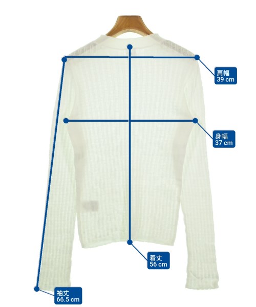 OPAQUE.CLIP（オペークドットクリップ）ニット・セーター 白 サイズ:40/L レディース/2200609353066