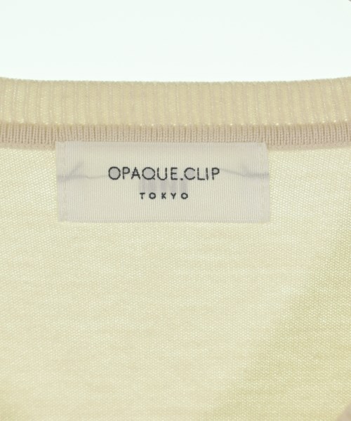 OPAQUE.CLIP（オペークドットクリップ）ニット・セーター ベージュ サイズ:40/L レディース/2200609353127