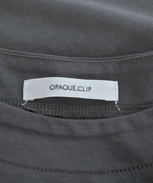 OPAQUE.CLIP（オペークドットクリップ）Tシャツ・カットソー グレー サイズ:L レディース/2200614561012