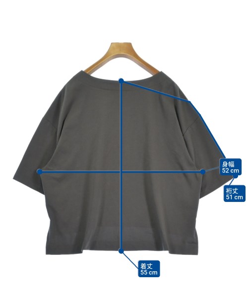 OPAQUE.CLIP（オペークドットクリップ）Tシャツ・カットソー グレー サイズ:L レディース/2200614561012