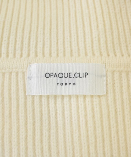 OPAQUE.CLIP（オペークドットクリップ）ニット・セーター 黄 サイズ:L レディース/2200624223061