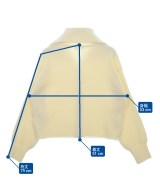 OPAQUE.CLIP（オペークドットクリップ）ニット・セーター 黄 サイズ:L レディース/2200624223061