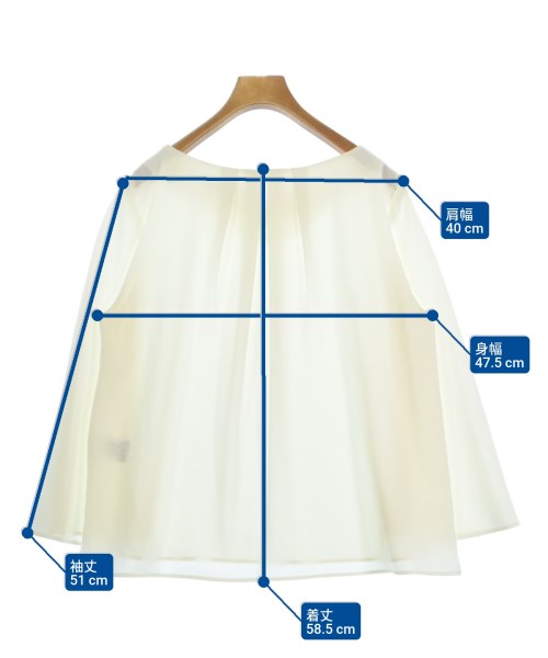 OPAQUE.CLIP（オペークドットクリップ）ブラウス 白 サイズ:L レディース/2200610480140