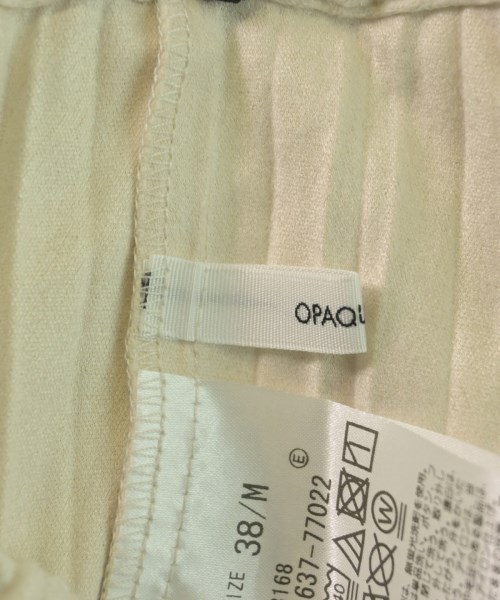 OPAQUE.CLIP（オペークドットクリップ）ロング・マキシ丈スカート 白 サイズ:38(M位) レディース/2200614225105