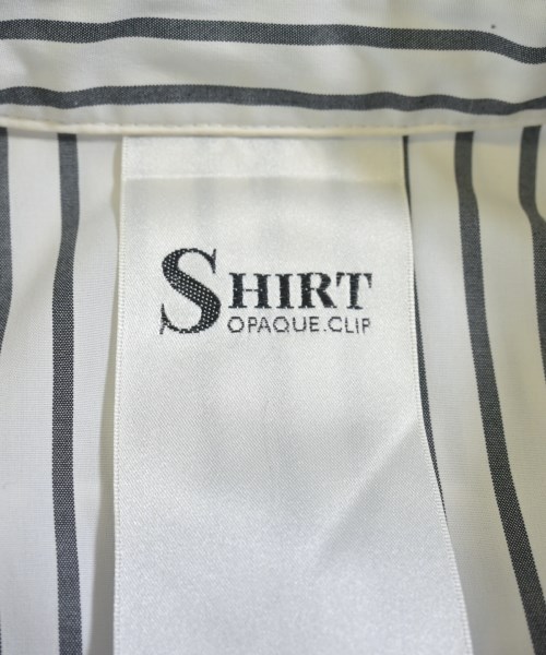 OPAQUE.CLIP（オペークドットクリップ）カジュアルシャツ 白 サイズ:38(M位) レディース/2200614432084