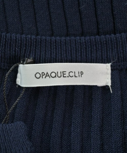 OPAQUE.CLIP（オペークドットクリップ）ニット・セーター 紺 サイズ:38(M位) レディース/2200614806069