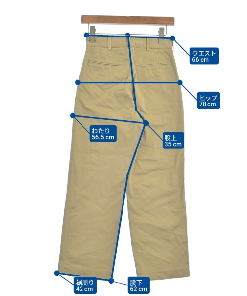 OPAQUE.CLIP（オペークドットクリップ）チノパン ベージュ サイズ:36(S位) レディース/2200624487012