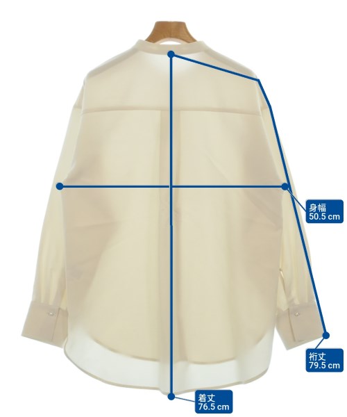 OPAQUE.CLIP（オペークドットクリップ）カジュアルシャツ 白 サイズ:38(M位) レディース/2200507292023