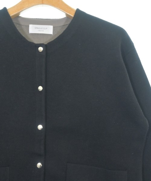 OPAQUE.CLIP（オペークドットクリップ）カーディガン 黒 サイズ:38(M位) レディース/2200622890036