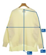 OPAQUE.CLIP（オペークドットクリップ）ニット・セーター 黄 サイズ:L レディース/2200626326036