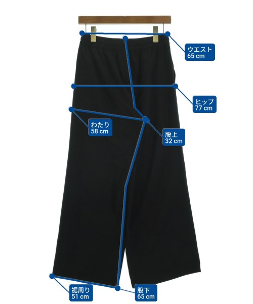 OPAQUE.CLIP（オペークドットクリップ）スラックス 黒 サイズ:38(M位) レディース/2200618673100