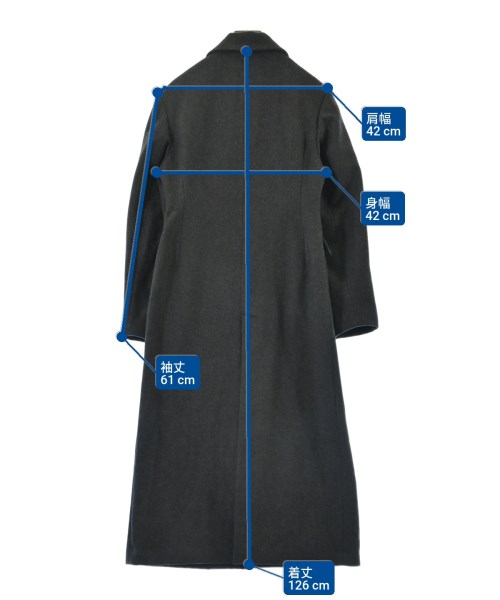 OPAQUE.CLIP（オペークドットクリップ）チェスターコート グレー サイズ:36(S位) レディース/2200617605188