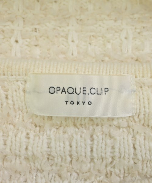 OPAQUE.CLIP（オペークドットクリップ）ニット・セーター 白 サイズ:38(M位) レディース/2200605997011