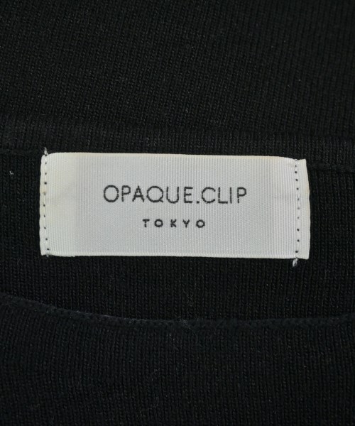 OPAQUE.CLIP（オペークドットクリップ）ニット・セーター 黒 サイズ:38(M位) レディース/2200605997042
