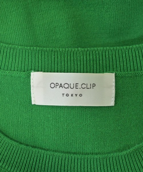 OPAQUE.CLIP（オペークドットクリップ）ニット・セーター 緑 サイズ:38(M位) レディース/2200605997134