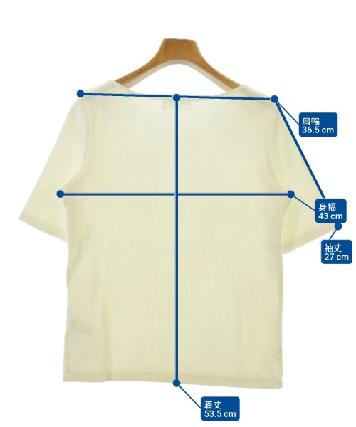 OPAQUE.CLIP（オペークドットクリップ）Tシャツ・カットソー 白 サイズ:38(M位) レディース/2200606506038