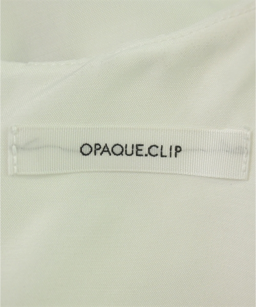 OPAQUE.CLIP（オペークドットクリップ）ブラウス 白 サイズ:38(M位) レディース/2200608688039