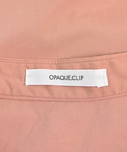 OPAQUE.CLIP（オペークドットクリップ）カジュアルシャツ ピンク サイズ:S レディース/2200607232028