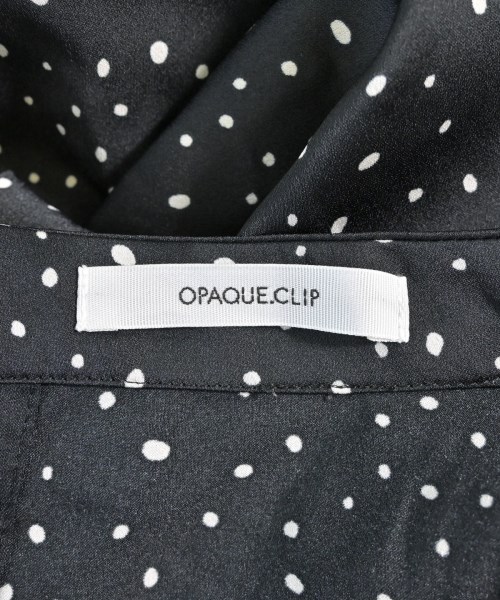 OPAQUE.CLIP（オペークドットクリップ）ブラウス 黒 サイズ:42(L位) レディース/2200607709025
