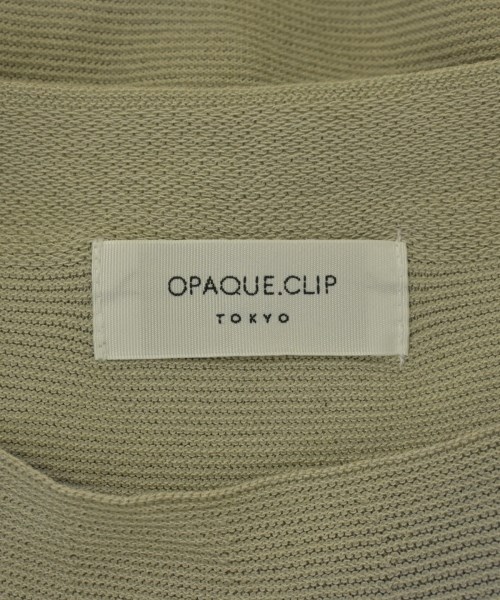 OPAQUE.CLIP（オペークドットクリップ）ニット・セーター ベージュ サイズ:38(M位) レディース/2200608286044