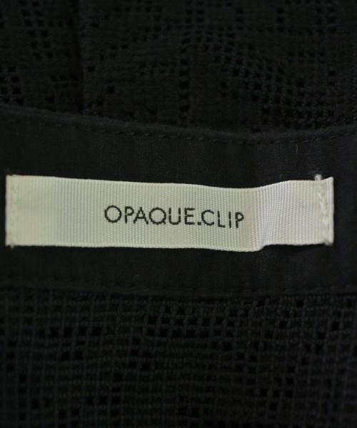 OPAQUE.CLIP（オペークドットクリップ）カジュアルシャツ 黒 サイズ:38(M位) レディース/2200613854092