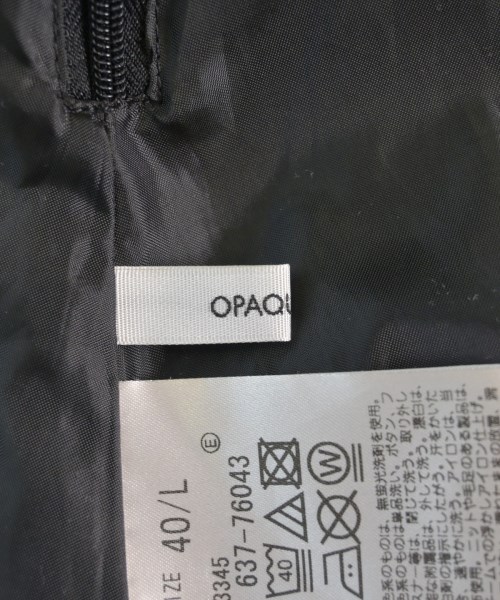 OPAQUE.CLIP（オペークドットクリップ）ロング・マキシ丈スカート 黒 サイズ:40(M位) レディース/2200613860086
