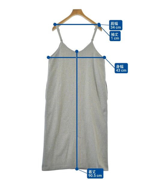 OPAQUE.CLIP（オペークドットクリップ）ワンピース グレー サイズ:38(M位) レディース/2200612819078