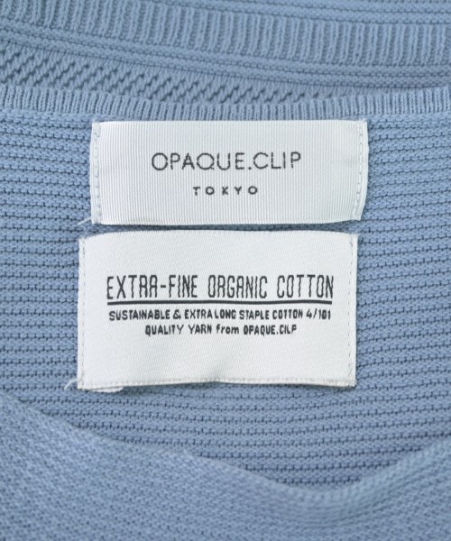 OPAQUE.CLIP（オペークドットクリップ）ニット・セーター 青 サイズ:40(L位) レディース/2200615117058