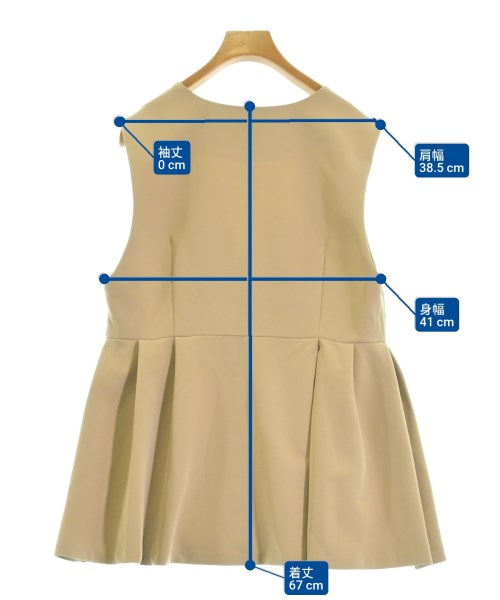 OPAQUE.CLIP（オペークドットクリップ）ブラウス ベージュ サイズ:40(M位) レディース/2200609540503