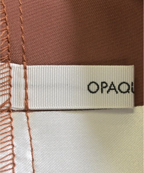 OPAQUE.CLIP（オペークドットクリップ）ワンピース 茶 サイズ:-(M位) レディース/2200609330166