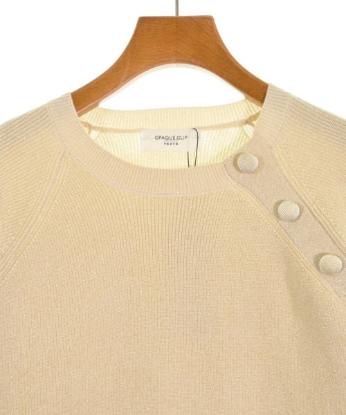 OPAQUE.CLIP（オペークドットクリップ）ニット・セーター ベージュ サイズ:38(M位) レディース/2200670363063