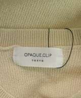 OPAQUE.CLIP（オペークドットクリップ）ニット・セーター ベージュ サイズ:38(M位) レディース/2200670363063
