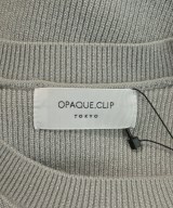 OPAQUE.CLIP（オペークドットクリップ）ニット・セーター グレー サイズ:38(M位) レディース/2200670363087
