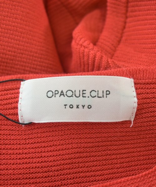 OPAQUE.CLIP（オペークドットクリップ）ニット・セーター 赤 サイズ:38(M位) レディース/2200670363117