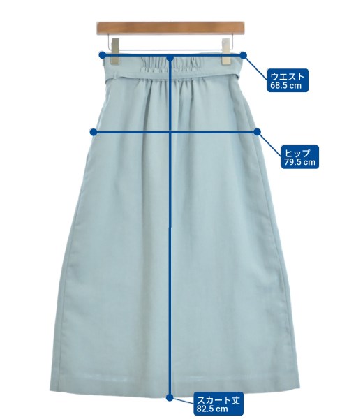 OPAQUE.CLIP（オペークドットクリップ）ロング・マキシ丈スカート 青 サイズ:M レディース/2200670701025