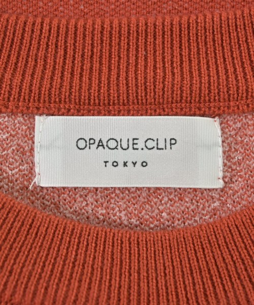 OPAQUE.CLIP（オペークドットクリップ）ニット・セーター 赤 サイズ:38(M位) レディース/2200670026029